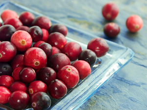 photo of cranberries